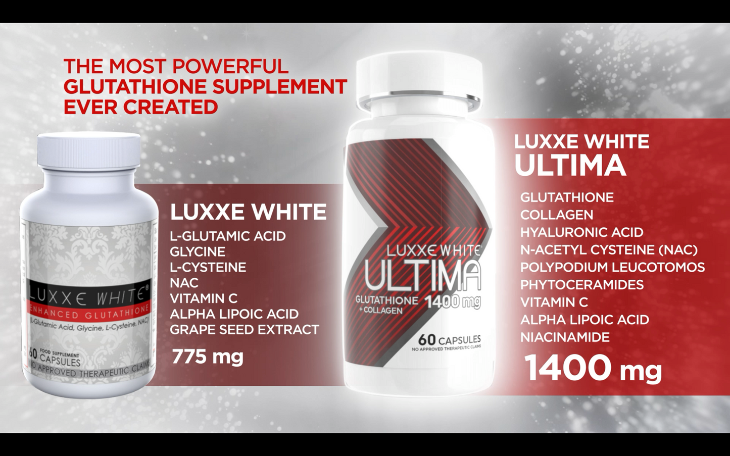 Luxxe White Ultima Glutathione + Collagen with Oral Sunblock and Oral Luxxe White Hong Kong Luxxe White Ultima Glutathione + Collagen with Oral Sunblock and Oral Luxxe White Hong Kong